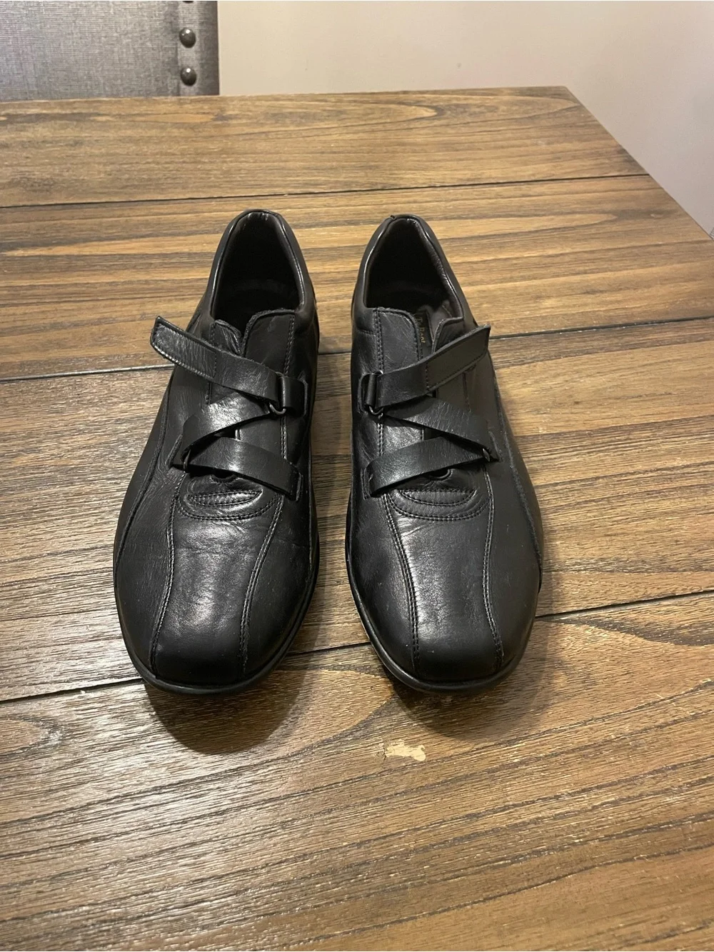 To Boot New York Adam Derrick Mens Size 9.5 Driving Loafer Shoes Black Leather